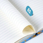 Libreta Colours C6 Flores 80 Hj Rayada 26940